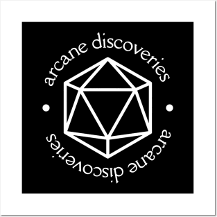 Arcane Discoveries (White) Posters and Art